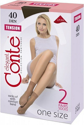 Носки Conte TENSION 40 р. 23-25 черный 
