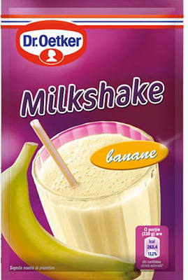 Коктейль молочный Dr. Oetker с банановым вкусом 33 г