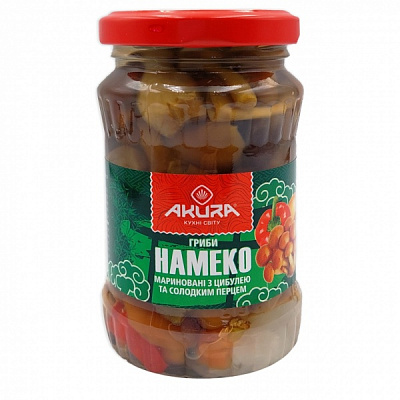 Грибы маринованные Akura Намеко 180 г