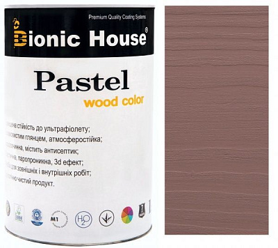 Фарба Bionic House покривна Pastel Wood Color Р218 королівський індиго шовковистий глянець 0,8 л