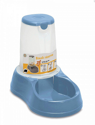 Миска-дозатор Break reserve Food голубой, 3,5 л