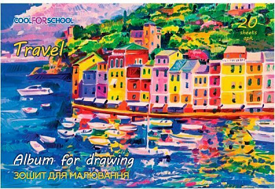 Альбом для рисования на скобе 