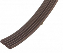 Ущільнювач E-подібний A.T.T. 9х4 мм подвійний коричневий