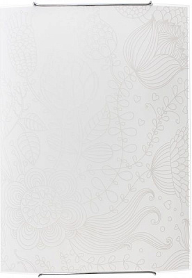 Светильник настенный Nowodvorski BLOSSOM white 3 1x100 Вт E27 белый 5758 