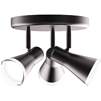 Спот Maxus Spot Light MSL-02R 3x4 Вт чорний 