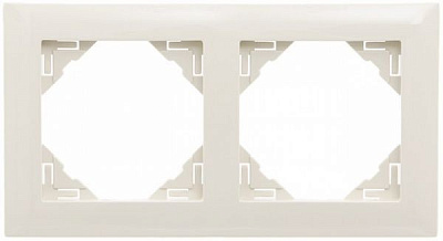 Рамка двомісна Efapel LOGUS універсальна кремовий 90920 TMF