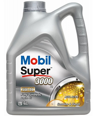 Моторное масло Mobil Super 3000 X1 5W-40 4 л (152566)