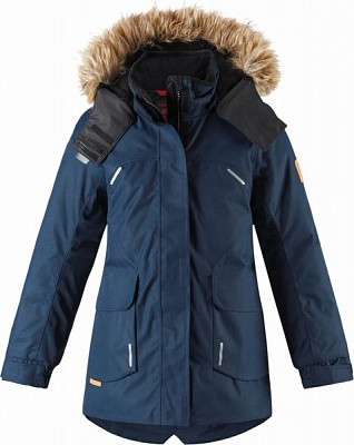 Куртка дитяча Reima Sisarus 531376-6980 р.134 темно-синій 531376