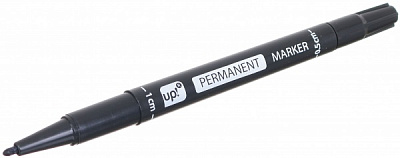 Маркер двосторонній UP! (Underprice) Permanent Under Price 0.5-1 мм чорний