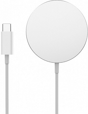 Беспроводное зарядное устройство ColorWay MagSafe Charger 15W for iPhone белое (CW-CHW27Q-WT) 