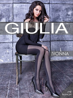 Колготки женские Giulia Ivonna р. 2 60 den nero 