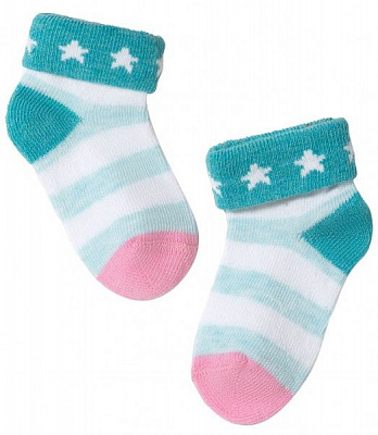 Носки детские Conte-Kids TIP-TOP 391 5С-11СП р.8 бирюзовый 