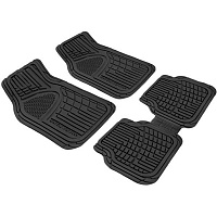 Набор ковриков Butik.car mats. WICKER CAR MATS автомобильных резиновых ковриков 2 шт универсальные