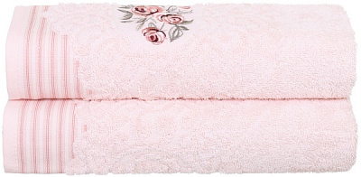 Набір рушників Stella 2 шт. абрикосовий Karna