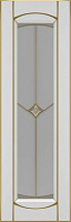Фасад для кухні Грейд Білий патинований золотом №383 920x296 ВТ Арк'юїт