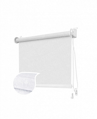 Ролета мини Rollotex с фиксацией на струне Miracle 51x150 см белая 