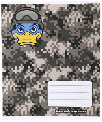 Тетрадь United24 12 листов в клетку Nota Bene