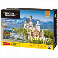 3D-пазл CubicFun National Geographic Замок Нойшванштайн DS0990h