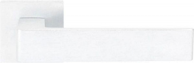 Ручка на розетке RDA Kubic S брашированный матовый хром