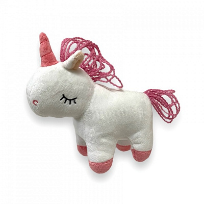 М'яка іграшка Stip єдиноріг h=12 см 15 см білий