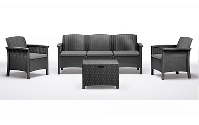 Комплект мебели Bica Venezia 3 серо-бежевый 9168.1