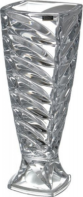 Ваза стеклянная Facet 33 см Bohemia