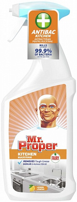 Засіб для чищення кухонних поверхонь Mr.Proper Антибктеріальний 0,75 л