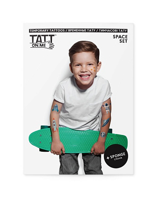 Тату временное TATTon.me Space Set