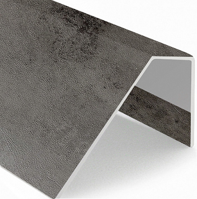 Профиль угловой Decomax ПВХ 4030 урбан 2700 мм