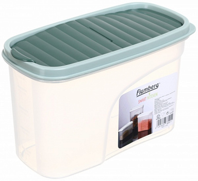 Емкость для хранения Sand 1,2 л травяная Flamberg Smart Kitchen