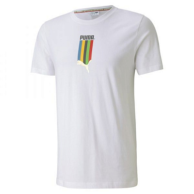 Футболка Puma TFS Graphic Tee 59761452 L білий