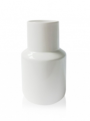 Ваза керамическая Eterna 4002-28,5 28,5 см белая 