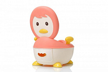 Горшок детский Babyhood Пингвин BH-113Р розовый