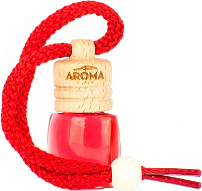 Ароматизатор подвесной Aroma Car Wood клубника 6 мл