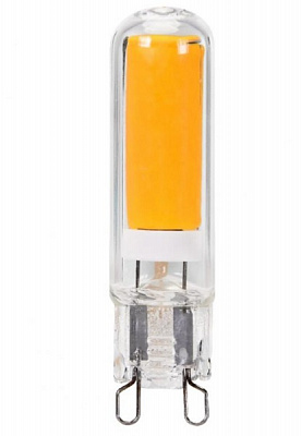 Лампа світлодіодна HOROZ ELECTRIC EXA-4 4 Вт прозрачная G9 220 В 2700 К 001-047-0004-020