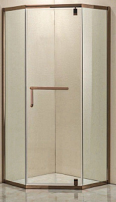 Душове огородження ScandiSPA GERD 90x90x200 rose gold B-L1018