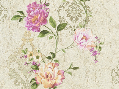 Шпалери вінілові на паперовій основі Слов'янські шпалери COLORIT Весна 8147-04 0,53x10,05 м