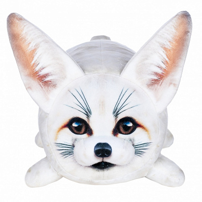 М'яка іграшка подарункова INKATOYS Феньок сірий із принтом PRIF1U_SU