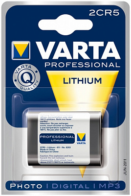 Батарейка Varta Varta 2CR5 BLI 1 LITHIUM (06203301401) 2CR5 1 шт. (2CR5)