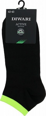 Шкарпетки Conte ACTIVE (короткі) 068 р. 29 чорний