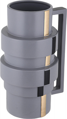 Ваза Inari Catalina 30,5 см серая K16722