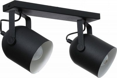 Спот TK Lighting 2610 Spectra 2x60 Вт E27 чорний із білим