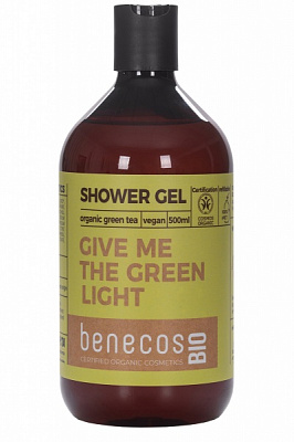 Гель для душа Benecos BIO зеленый чай 500 мл