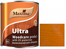 Декоративное и защитное средство для древесины Maxima Ultra осенний клен глянец 2,5 л