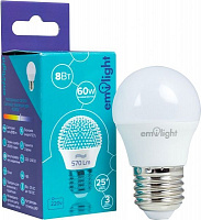 Лампа светодиодная Emilight 8 Вт G45 матовая E27 220 В 4000 К 
