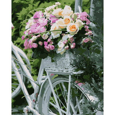 Картина по номерам Весеняя прогулка 953994 40x50 см Santi 