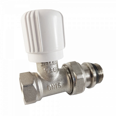 Кран радіаторний V&G VALOGIN ручного регулювання ½