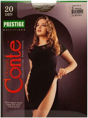 Колготки Conte PRESTIGE 20 den mocca р. 5 телесный 