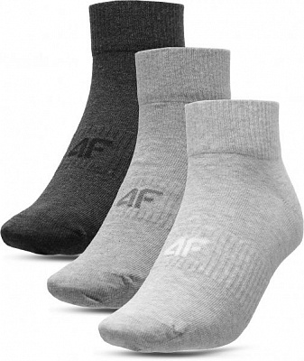 Носки 4F NOSD4-SOM302-27M+25M+24M серый р.43-46