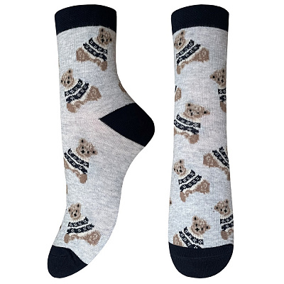 Шкарпетки жіночі Легка хода 5662 р.23 срібний 1 шт.